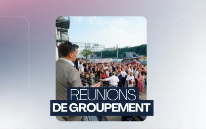Réunions de groupement